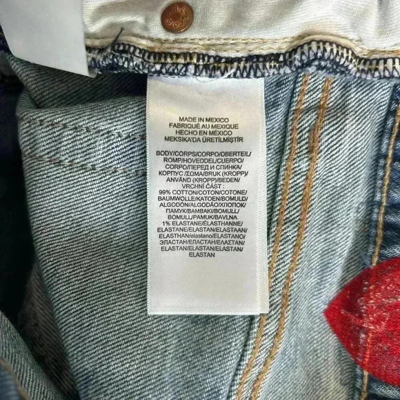 POLO Ralph Lauren The Callen High Rise Slim Fit Jeans Raw Hem Womens Size 28 - Picture 10 of 11